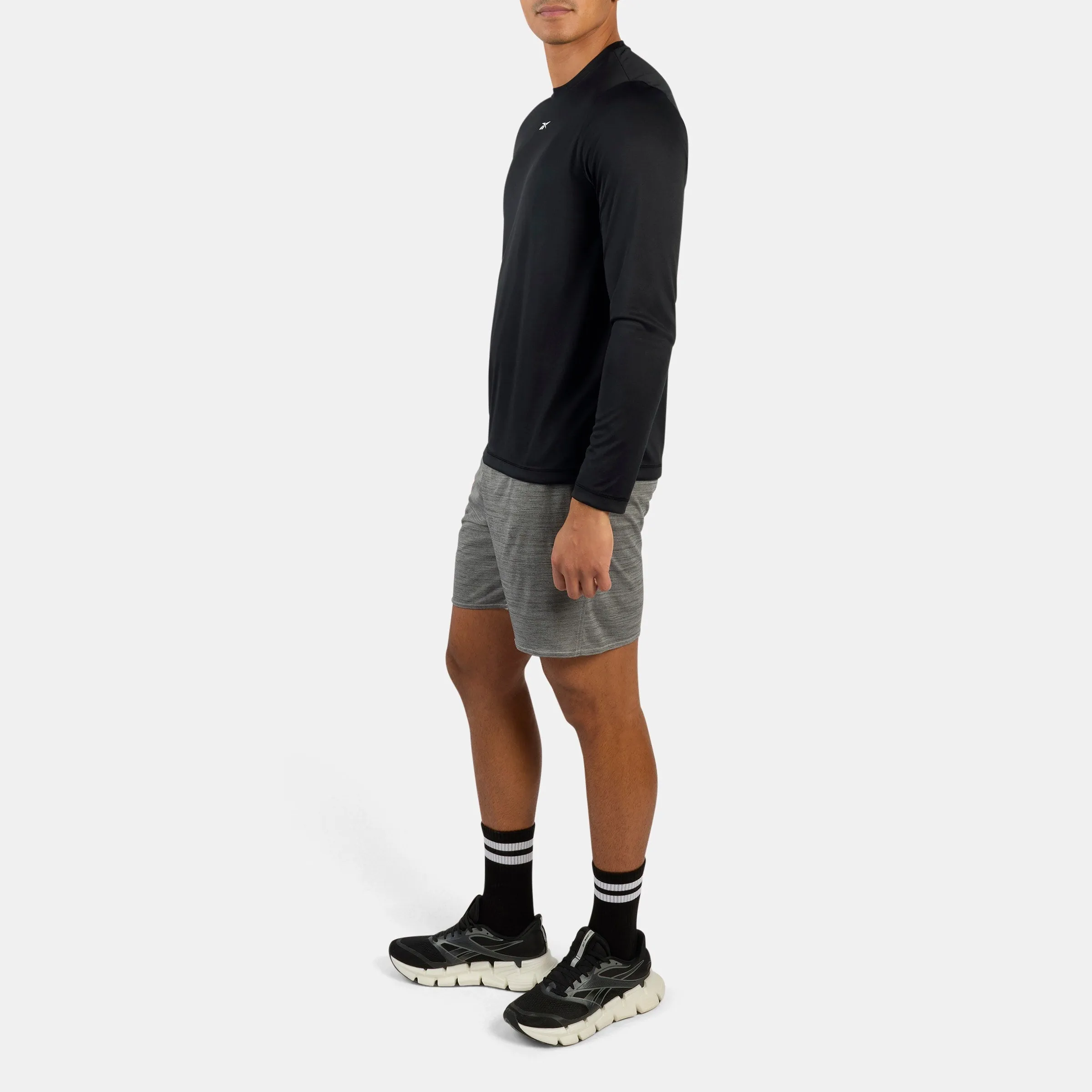 REEBOK APPAREL MEN ID Train Long Sleeve Tech Tee BLACK sold by Reebok product image thumbnail 2