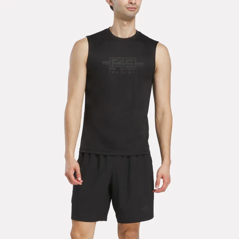 REEBOK APPAREL MEN Reebok x F45 Training Tank Top BLACK made by Reebok