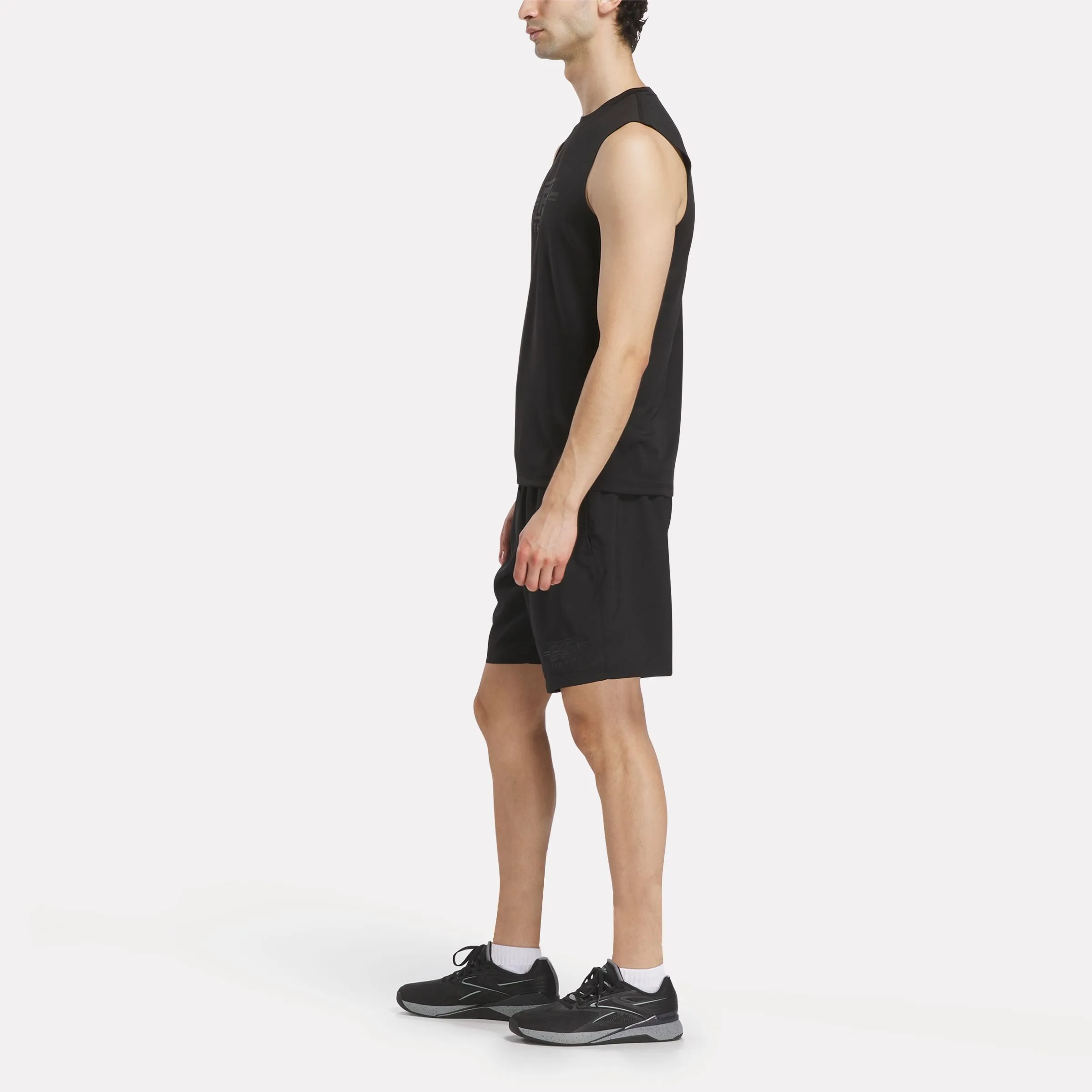 REEBOK APPAREL MEN Reebok x F45 Training Tank Top BLACK sold by Reebok product image thumbnail 2