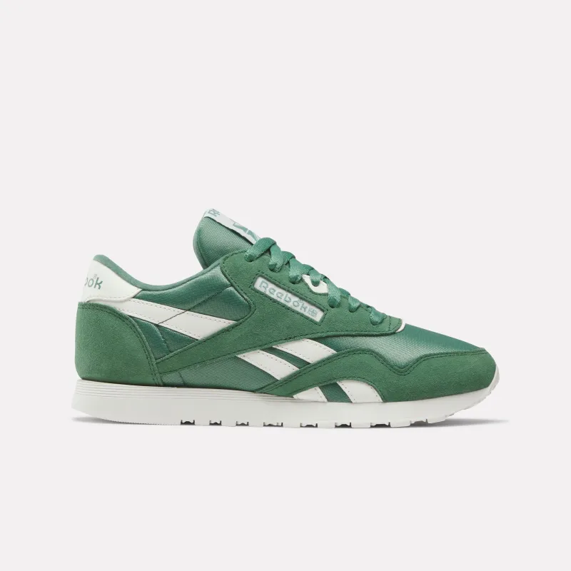 REEBOK FOOTWEAR WOMEN Classic Nylon Shoes FIELDGREEN/FIELDGREEN/CHALK made by Reebok