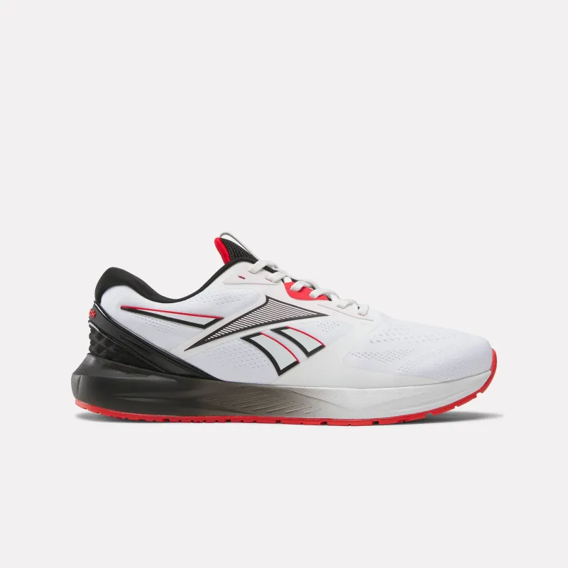 REEBOK FOOTWEAR MEN Nanoflex Trainer 2 Shoes WHITE/BLACK/SPORT RED made by Reebok