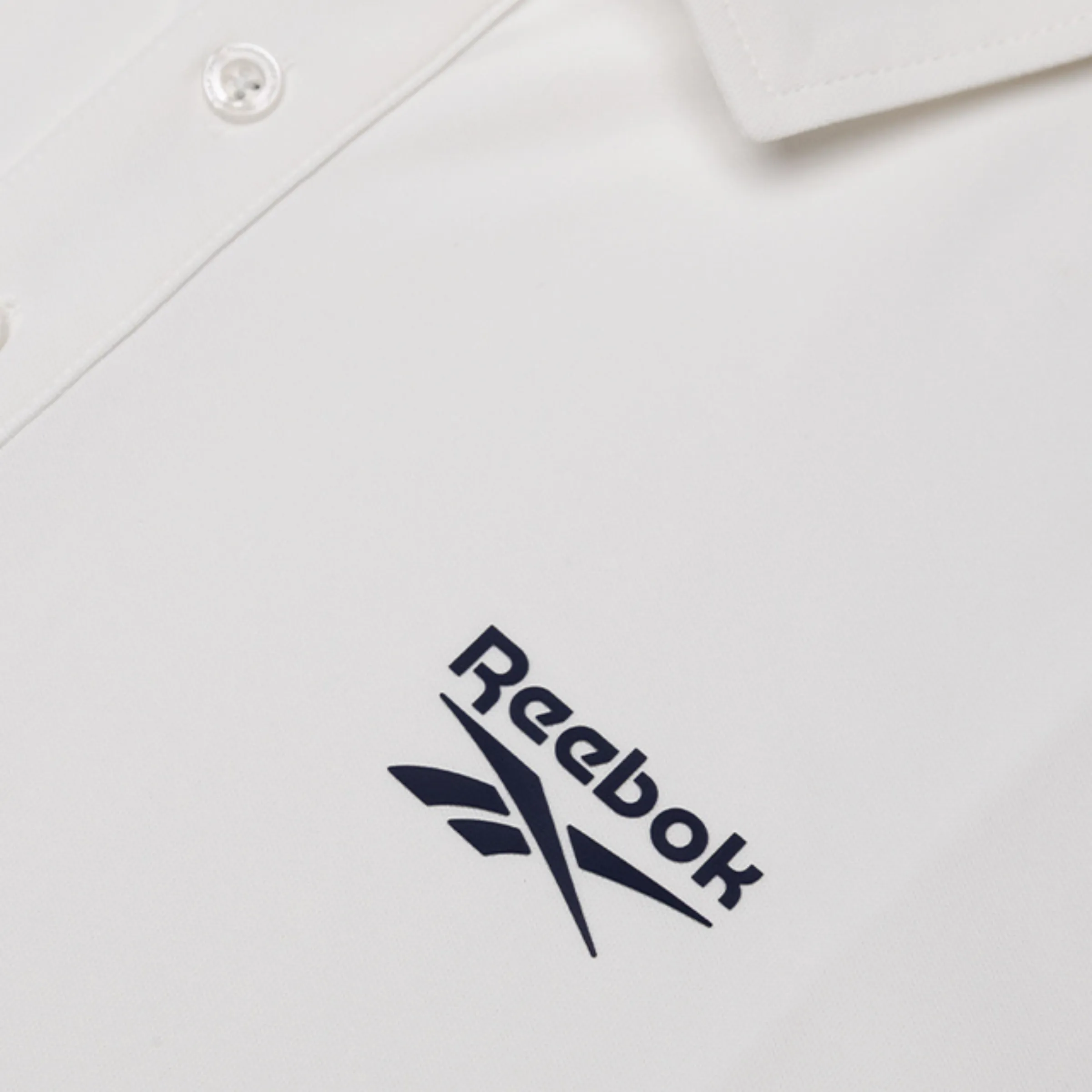 REEBOK APPAREL MEN Golf Bonded Pique Polo Shirt POLO WHITE sold by Reebok product image thumbnail 3