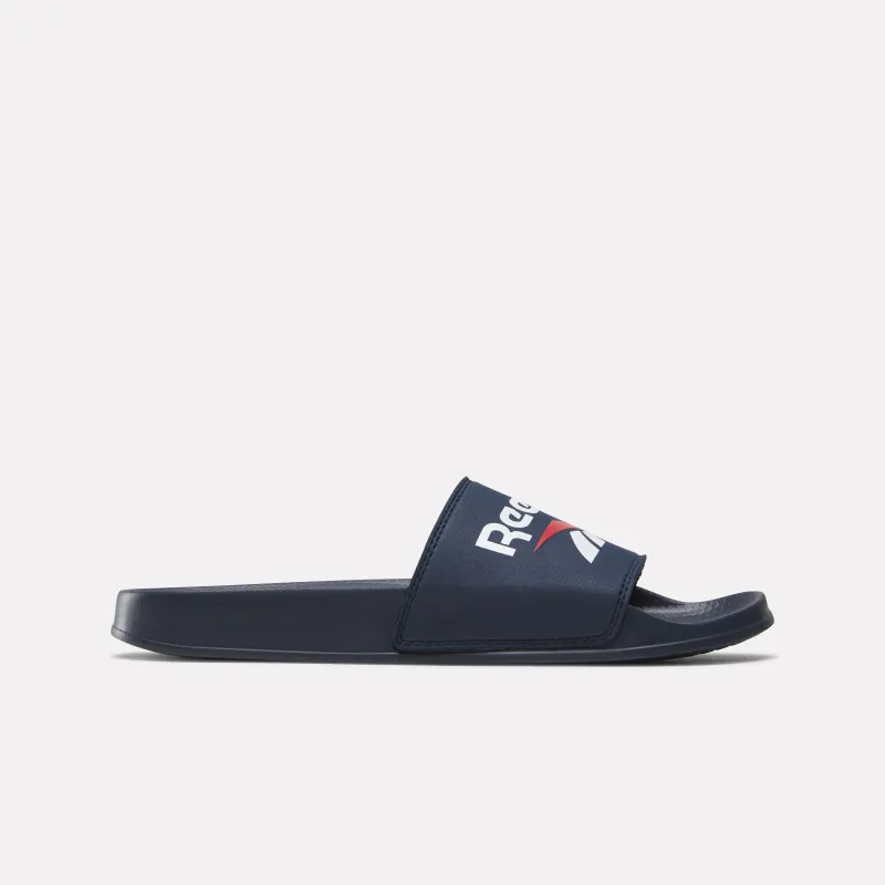 REEBOK FOOTWEAR UNISEX RBK Fulgere Swim Slides VECNAV/WHITE/VECRED made by Reebok