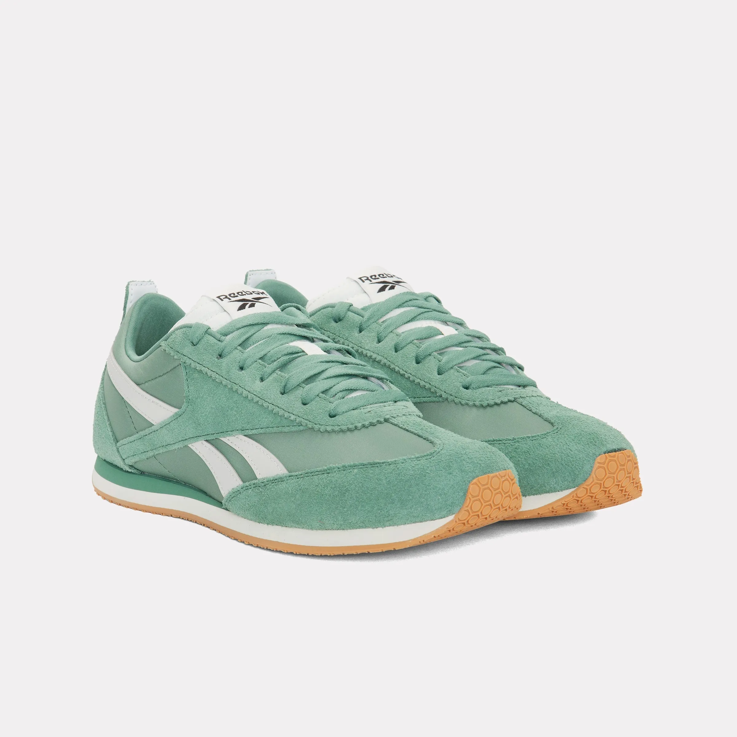 REEBOK FOOTWEAR UNISEX R100 Shoes SOFTGREY/FIELDGREEN/VINTAGECHA sold by Reebok product image thumbnail 2