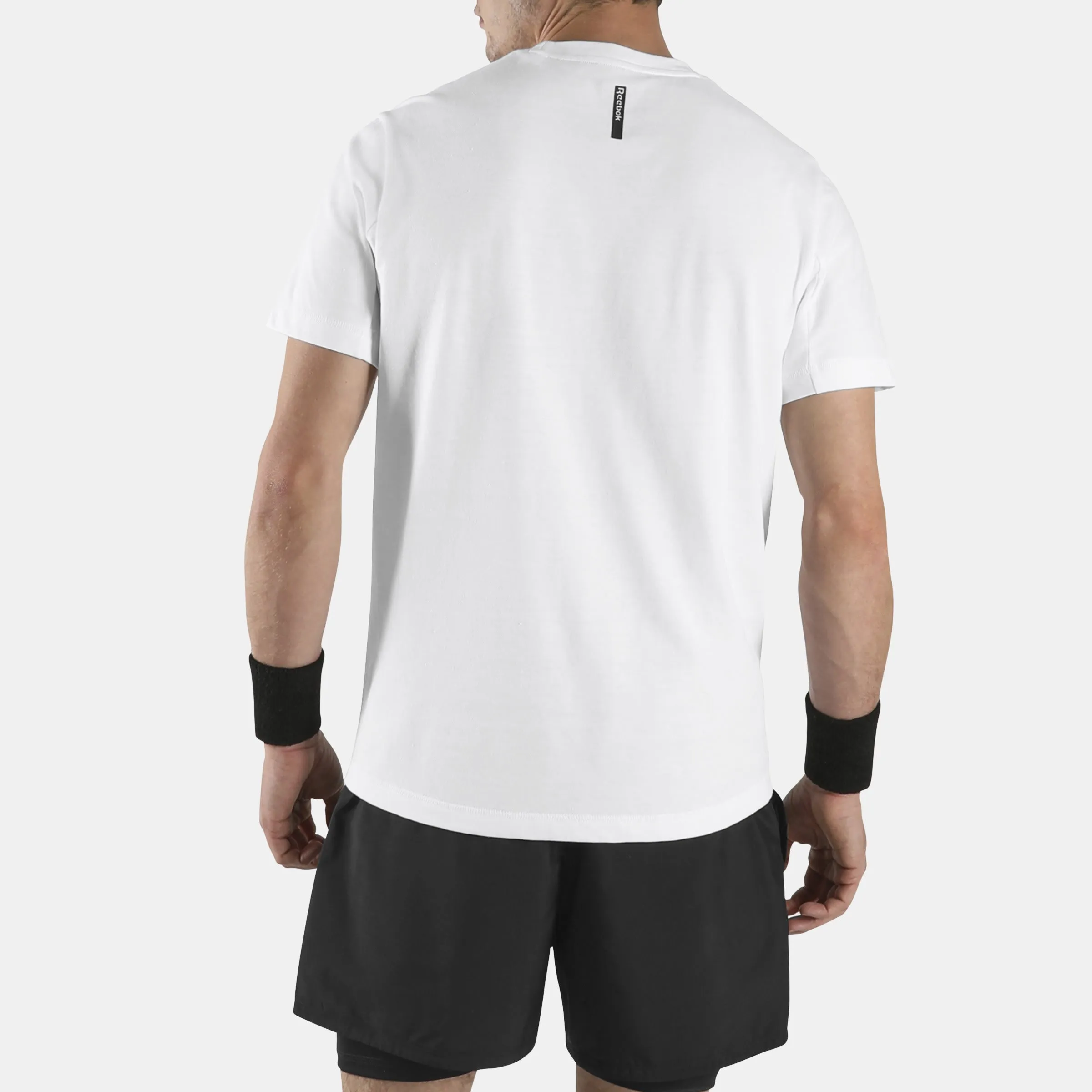 REEBOK APPAREL MEN Athlete T-Shirt WHITE sold by Reebok product image thumbnail 2