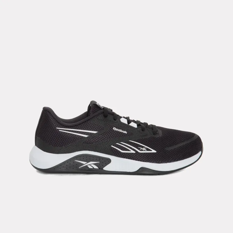 REEBOK FOOTWEAR MEN Nanoflex TR 3 Shoes BLACK/FTW WHITE made by Reebok