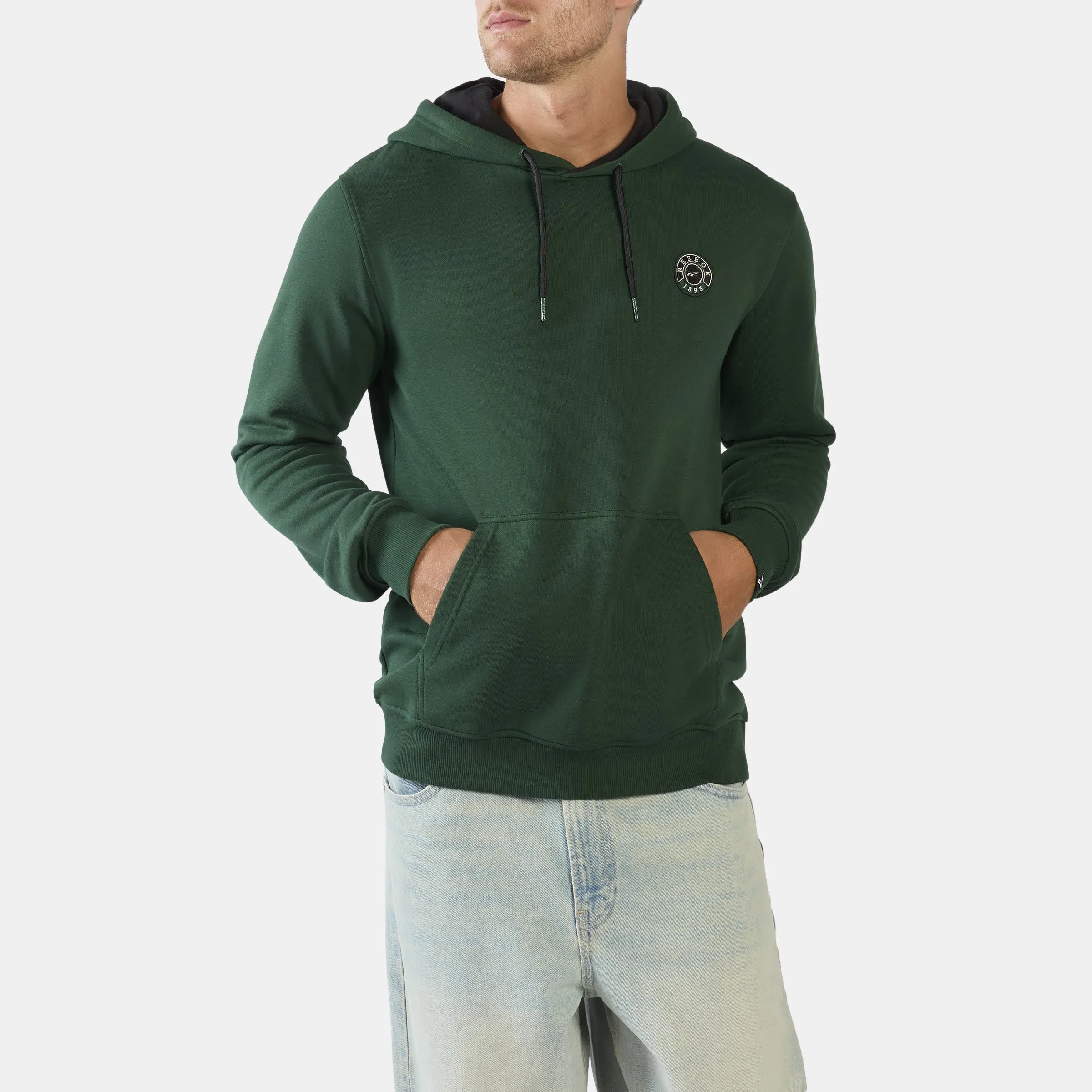 REEBOK APPAREL MEN ID Lawn Club French Terry Hoodie HERITAGE GREEN sold by Reebok