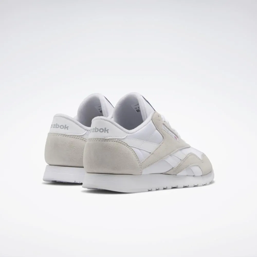 Reebok Footwear Women Classic Leather Nylon Shoes FTWR WHT/FTWR WHT/FTWR WHT sold by Reebok product image thumbnail 4
