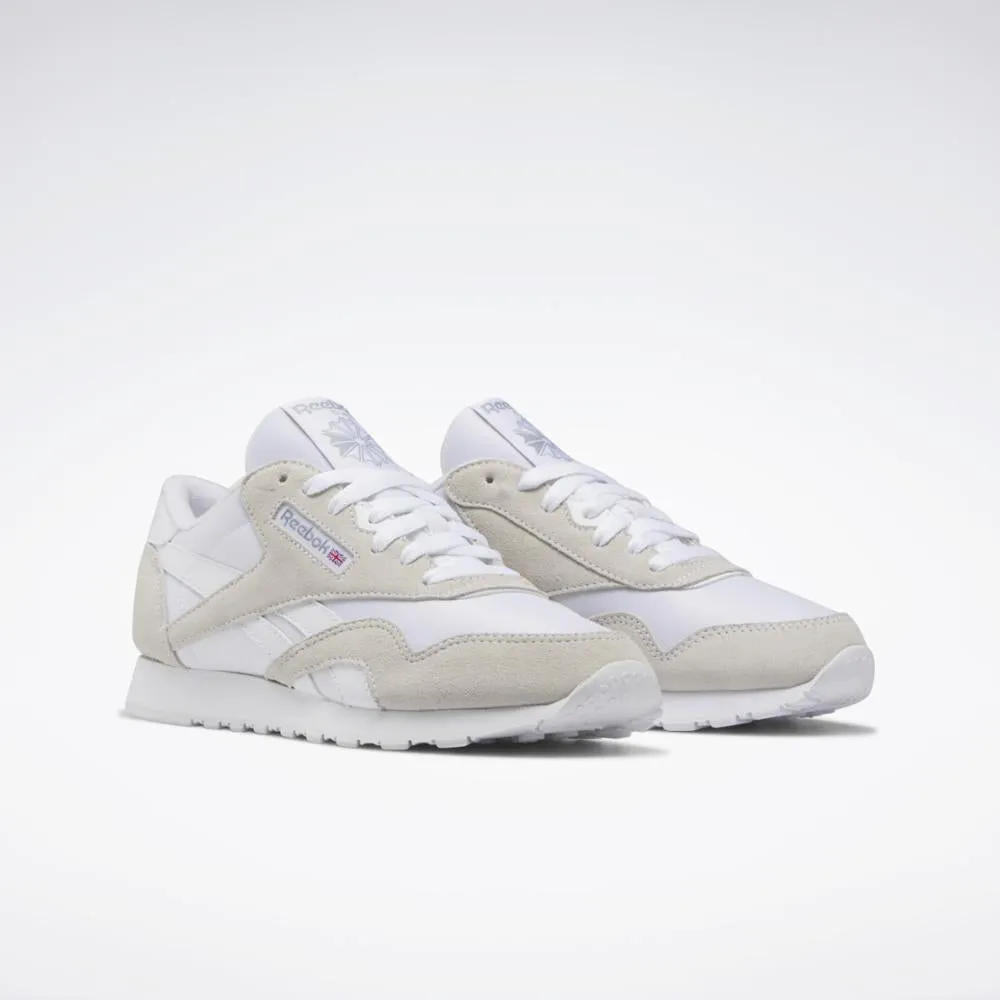 Reebok Footwear Women Classic Leather Nylon Shoes FTWR WHT/FTWR WHT/FTWR WHT sold by Reebok product image thumbnail 3