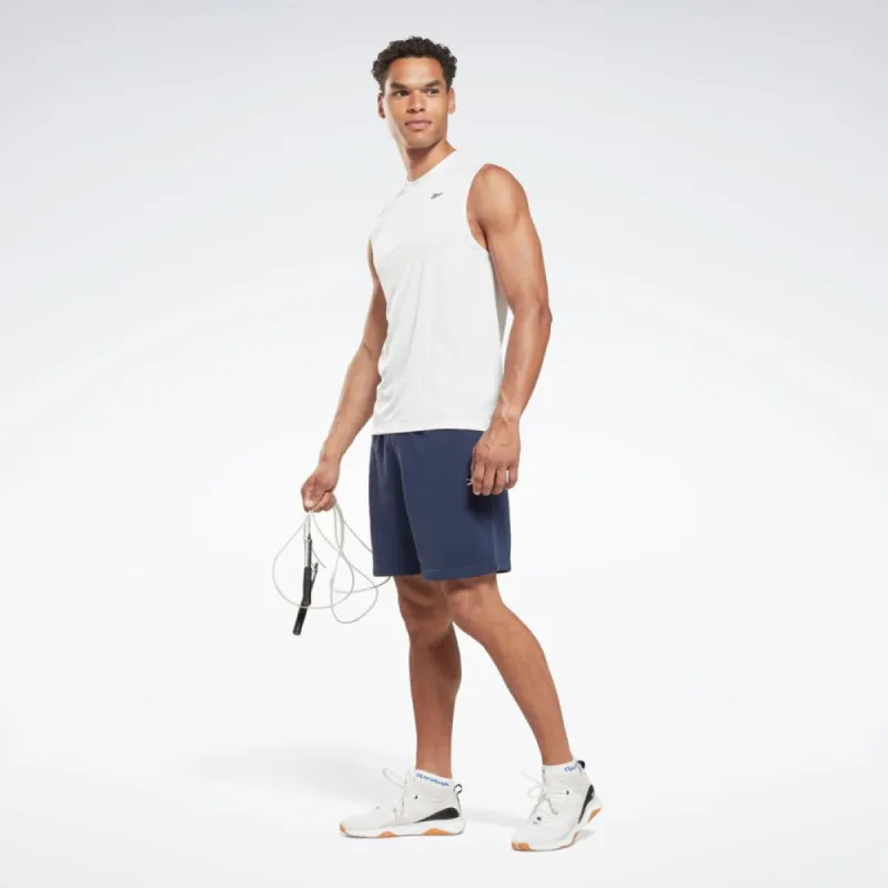 Reebok Apparel Men Training Sleeveless Tech T-Shirt WHITE sold by Reebok