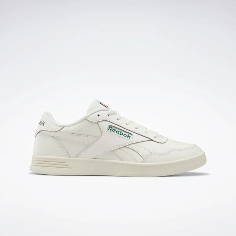 Reebok Footwear Men Reebok Court Advance Shoes CHALK/DARK GREEN sold by Reebok