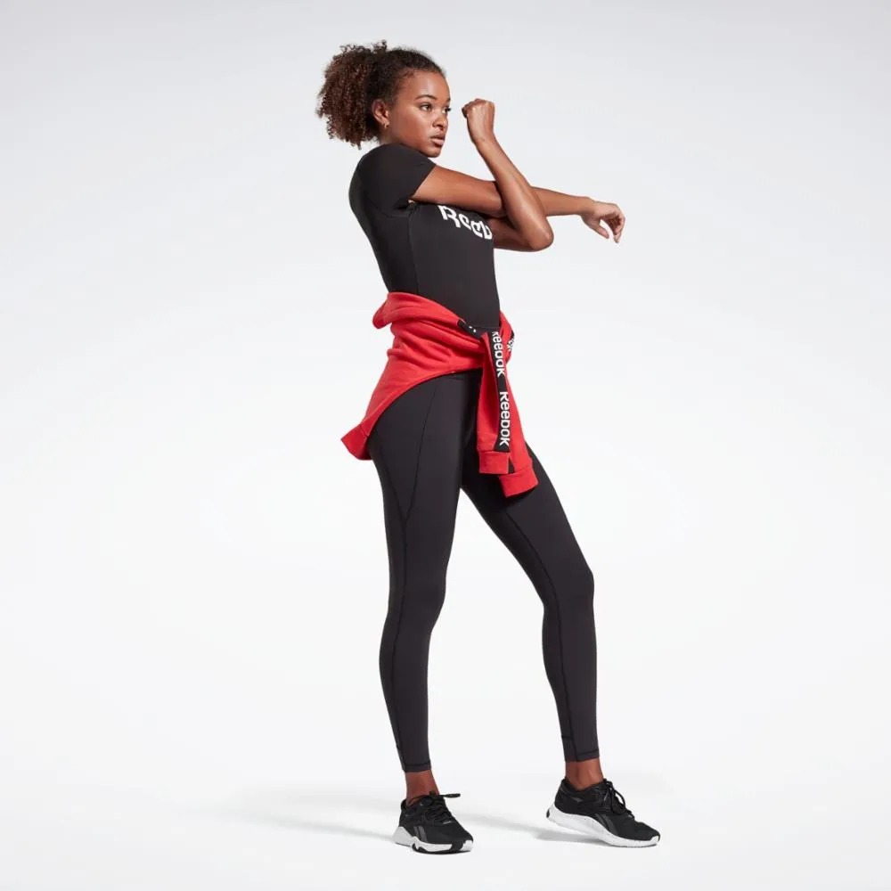 Reebok Apparel Women Training Essentials Graphic Tee BLACK sold by Reebok product image thumbnail 2