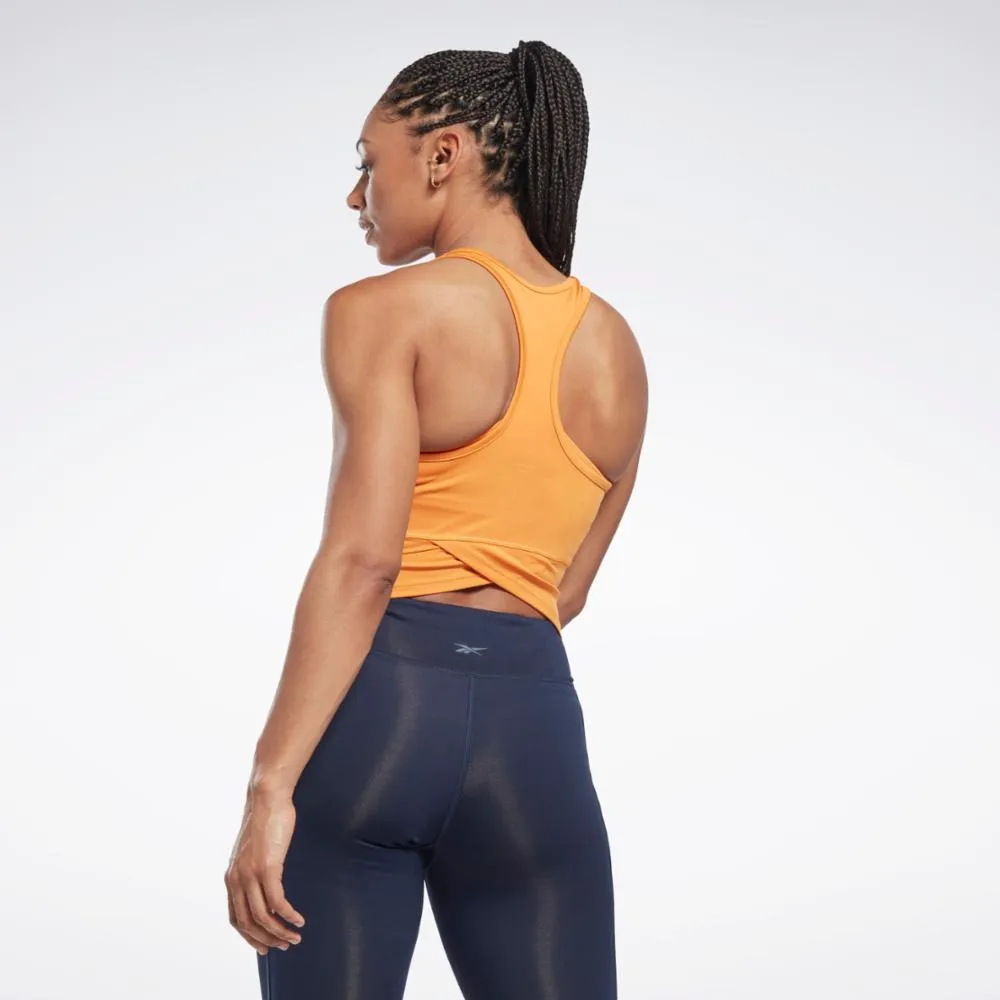 Reebok Apparel Women Workout Ready Simple Polyester Tank Top PEAFUZ sold by Reebok product image thumbnail 3