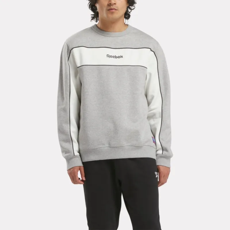Reebok Apparel Men Team Tradition Crew Sweatshirt MGREYH sold by Reebok
