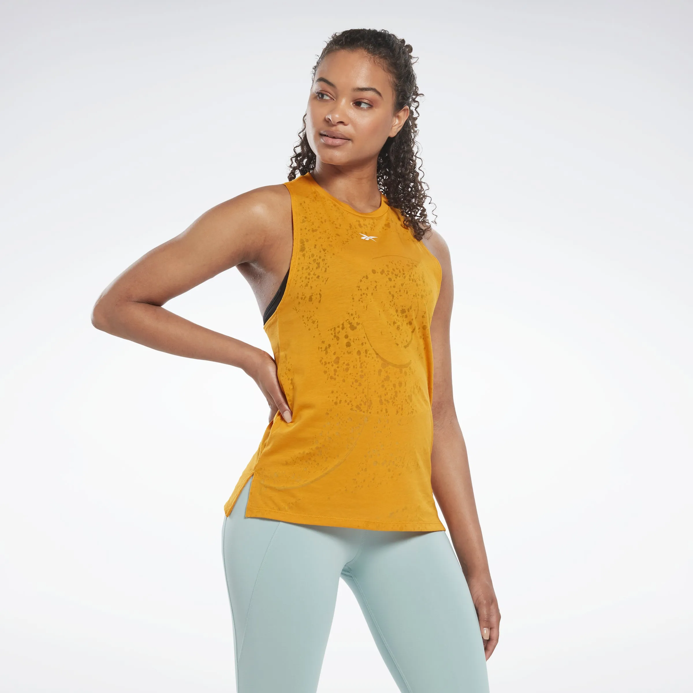 Reebok Apparel Women Burnout Tank Top Brgoch sold by Reebok