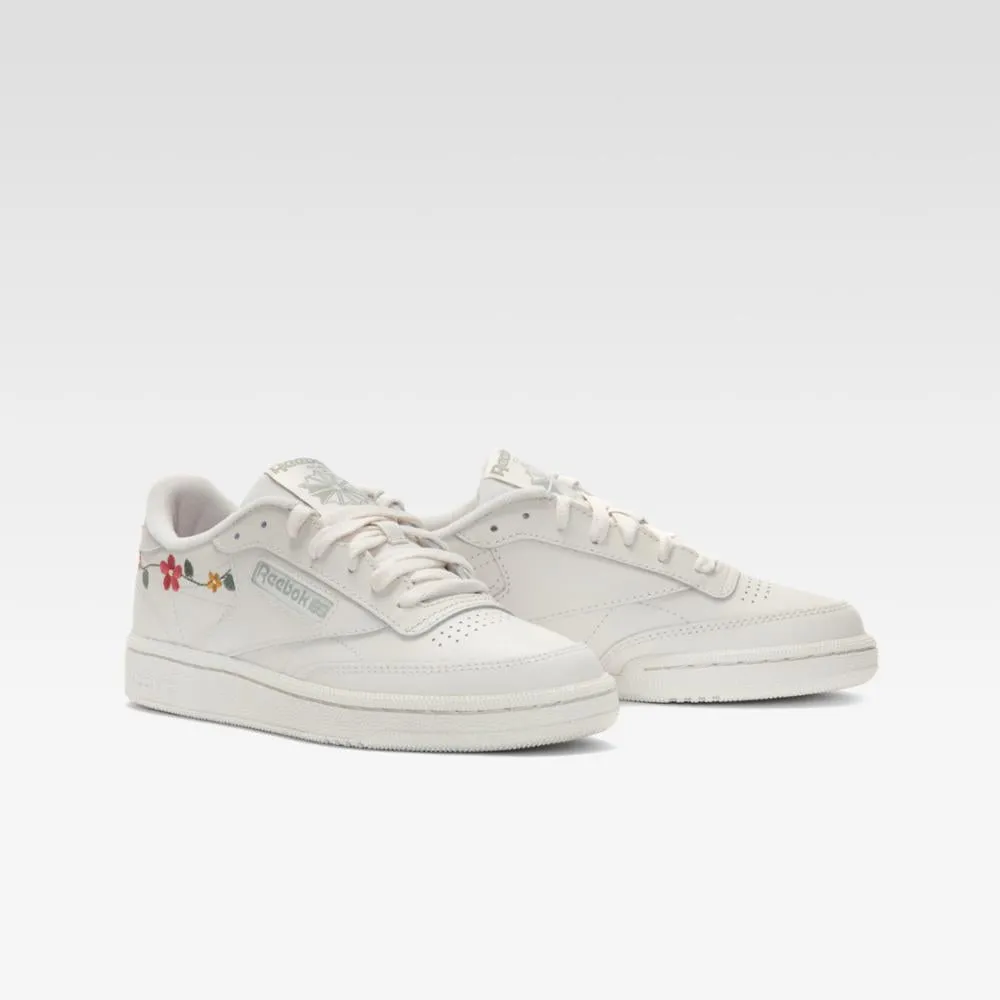 Reebok Footwear Women Club C 85 Shoes BONE/BONE/VINTAGE GREEN sold by Reebok product image thumbnail 3