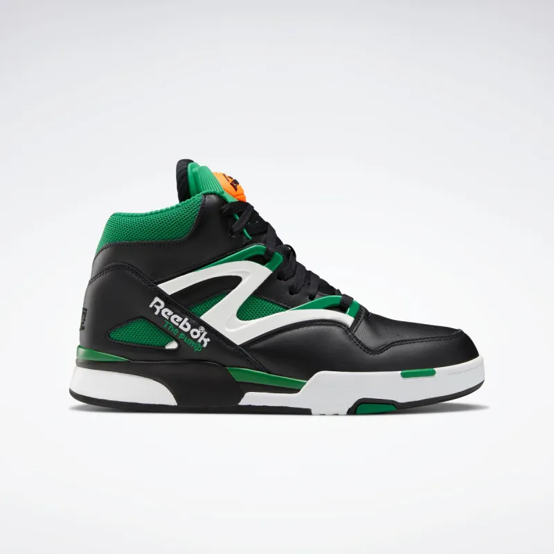 Reebok Footwear Men Pump Omni Zone Ii Shoes Cblack/Glegrn/Ftwwht sold by Reebok