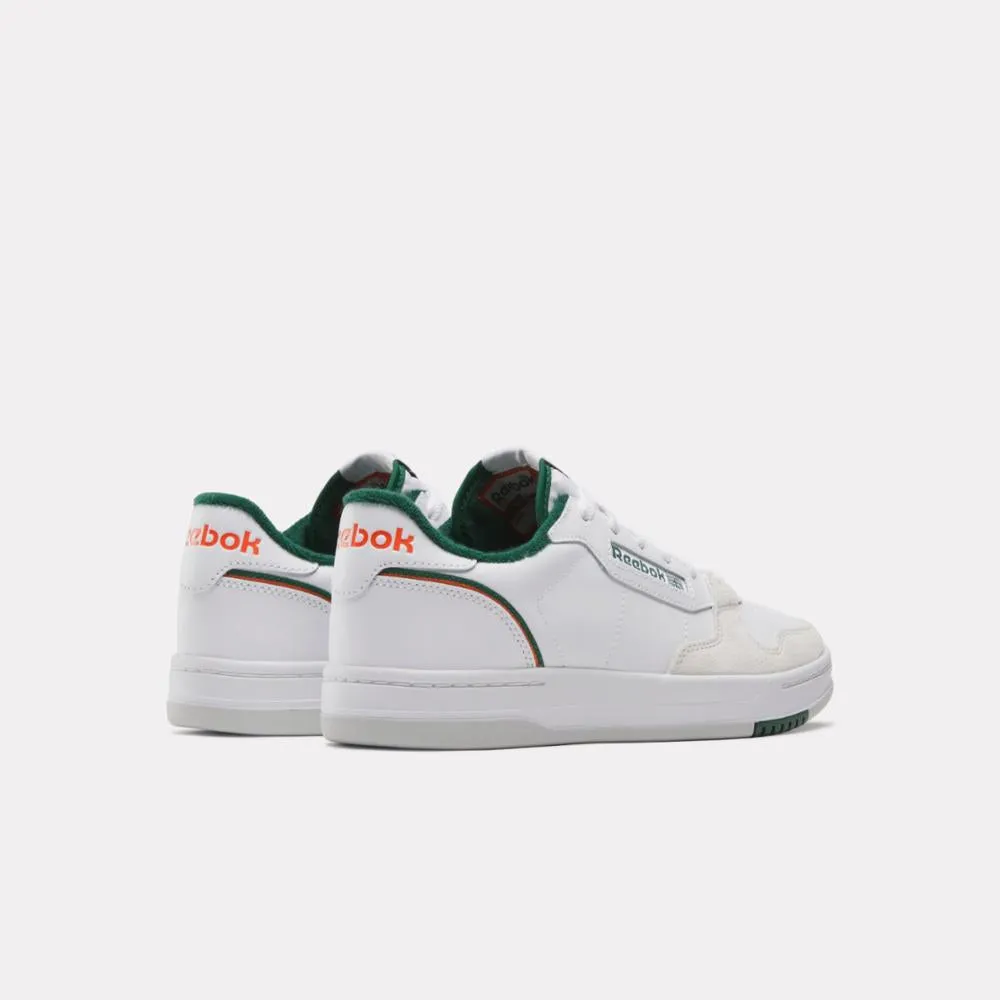 Reebok Footwear Men Phase Court Shoes WHITE/WHITE/DARKGREEN sold by Reebok product image thumbnail 3