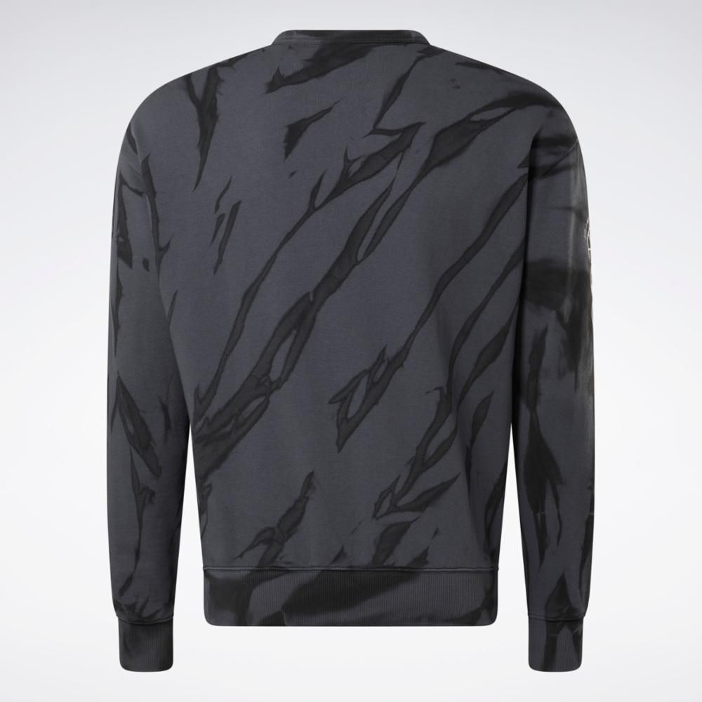 Reebok Apparel Men Classics Block Party Crew Sweatshirt PURGRY sold by Reebok product image thumbnail 2