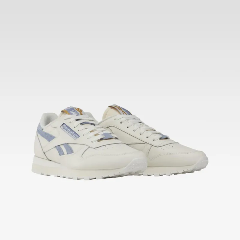 Reebok Footwear Men Classic Leather Shoes CHALK/VINBLU/BON sold by Reebok