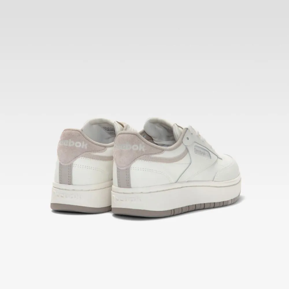 Reebok Footwear Women Club C Double Shoes CHALK/CHALK/ASH sold by Reebok product image thumbnail 4