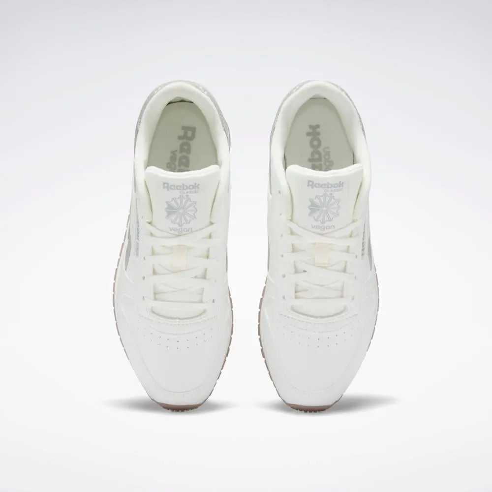 Reebok Footwear Women CLASSIC LEATHER SHOES CHALK/PUGRY3/TAUPE sold by Reebok product image thumbnail 4