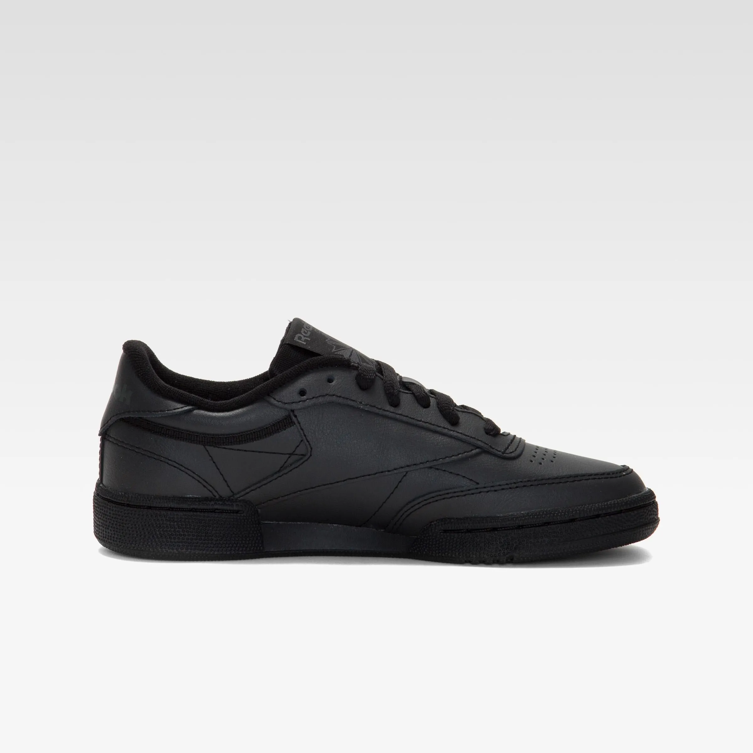 Reebok Footwear Women Club C 85 Shoes BLACK/BLACK/GREY6 sold by Reebok product image thumbnail 2