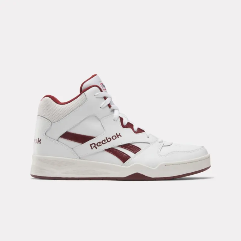 Reebok Footwear Men Reebok Royal BB4500 HI2 Basketball Shoes WHITE/RICHMAROON/VINTAGECHALK sold by Reebok