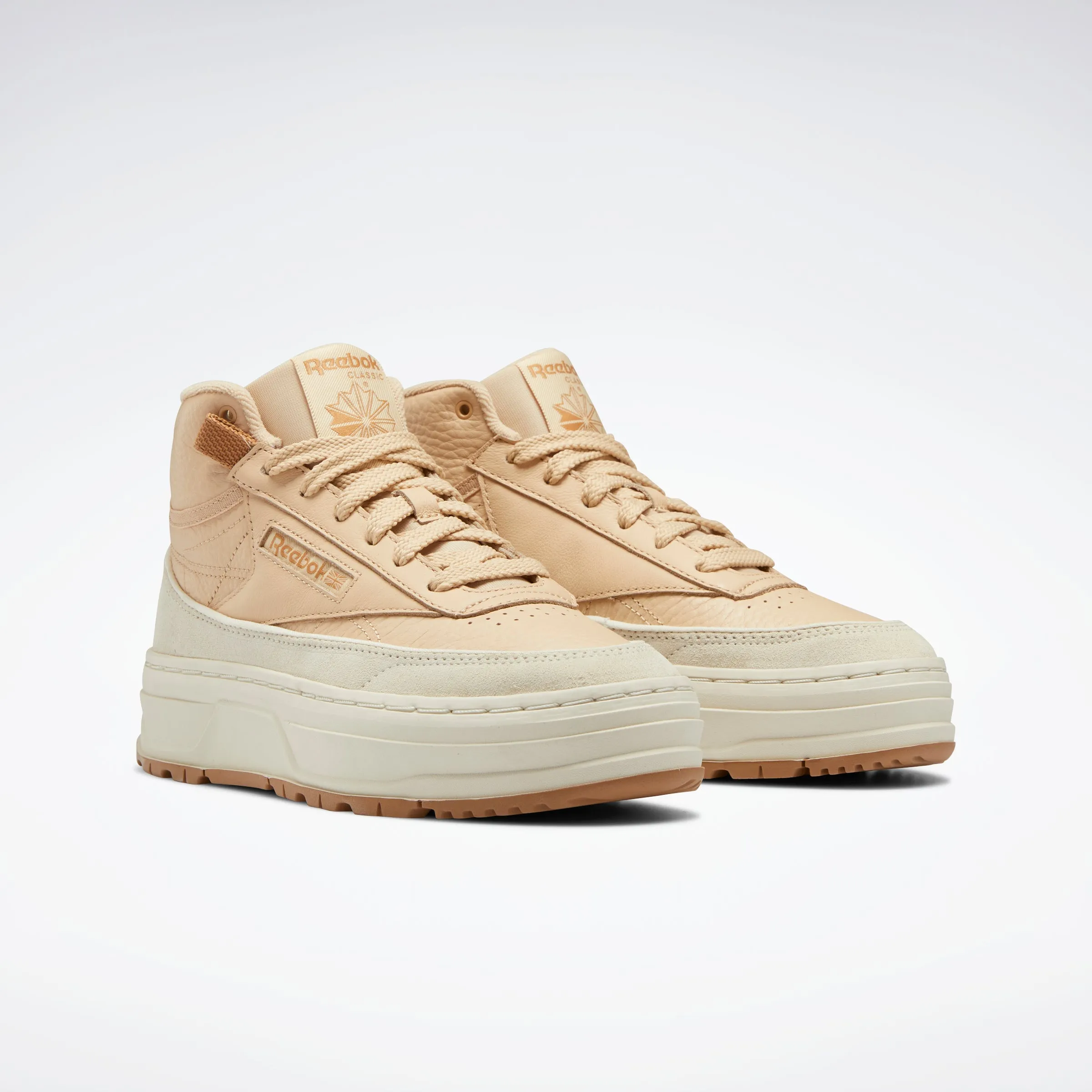 Reebok Footwear Women Club C Geo Mid Shoes Weabei/Trubei/Alabas sold by Reebok product image thumbnail 3