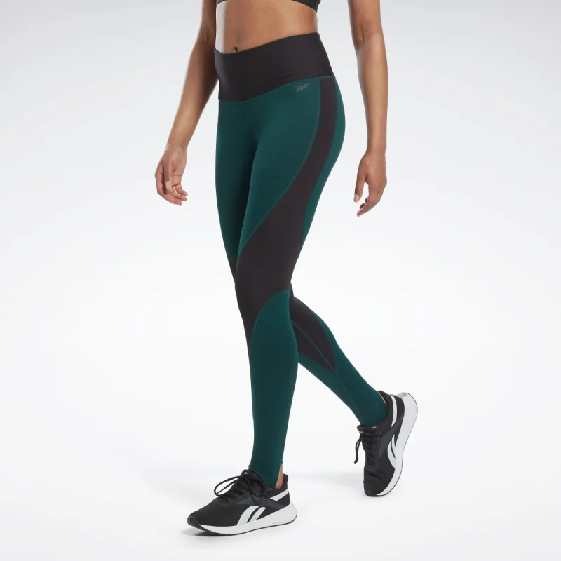 Reebok Apparel Women Thermowarm+Graphene Leggings Forgrn sold by Reebok