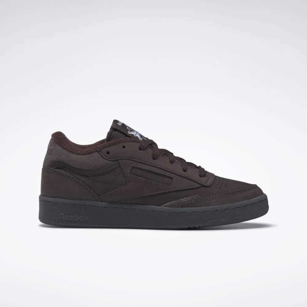 Reebok Footwear Men Adsum Club C Mid II Shoes DBROWN/DBROWN/RBKLE4 sold by Reebok