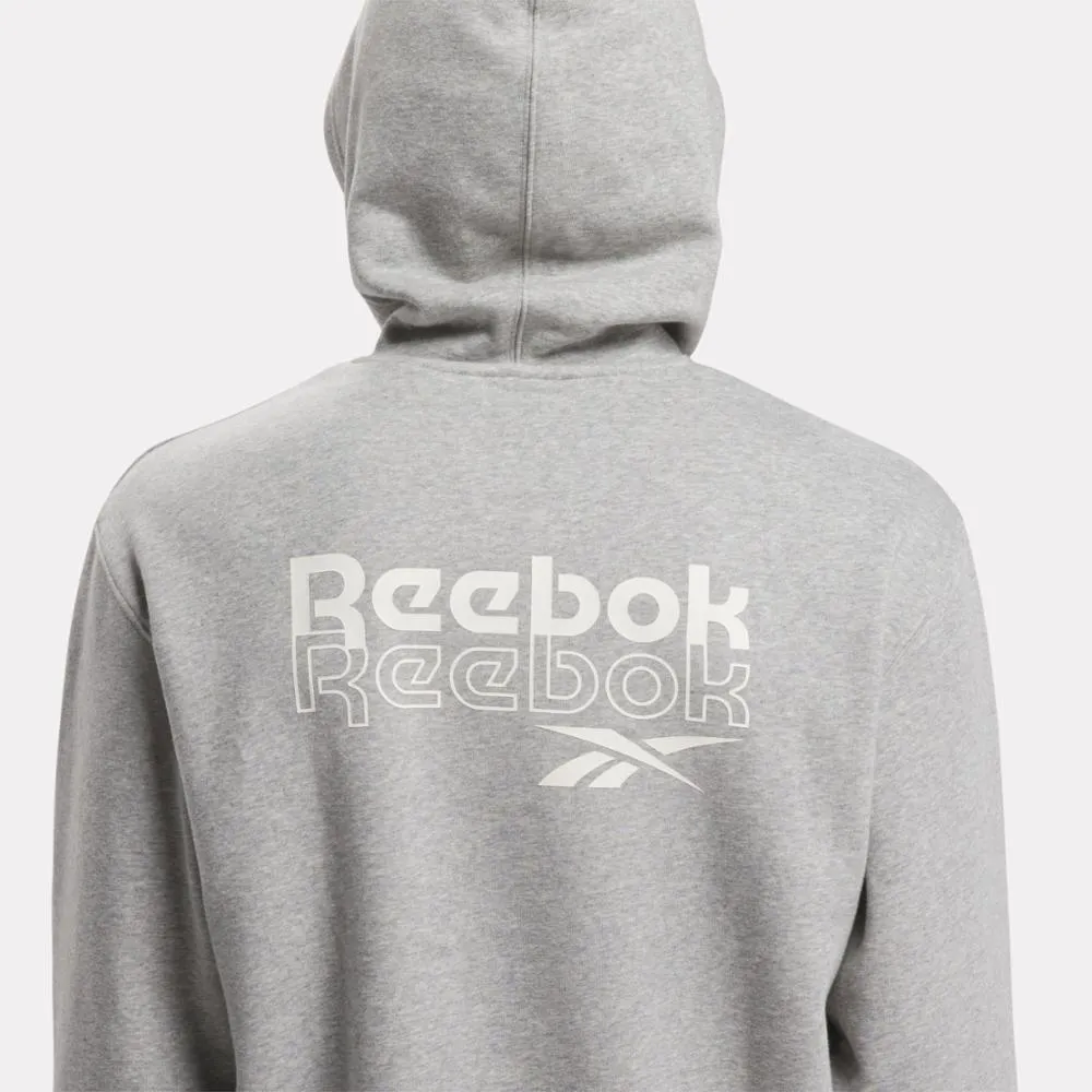 Reebok Apparel Men Reebok Identity Brand Proud Hoodie MGREYH sold by Reebok product image thumbnail 5