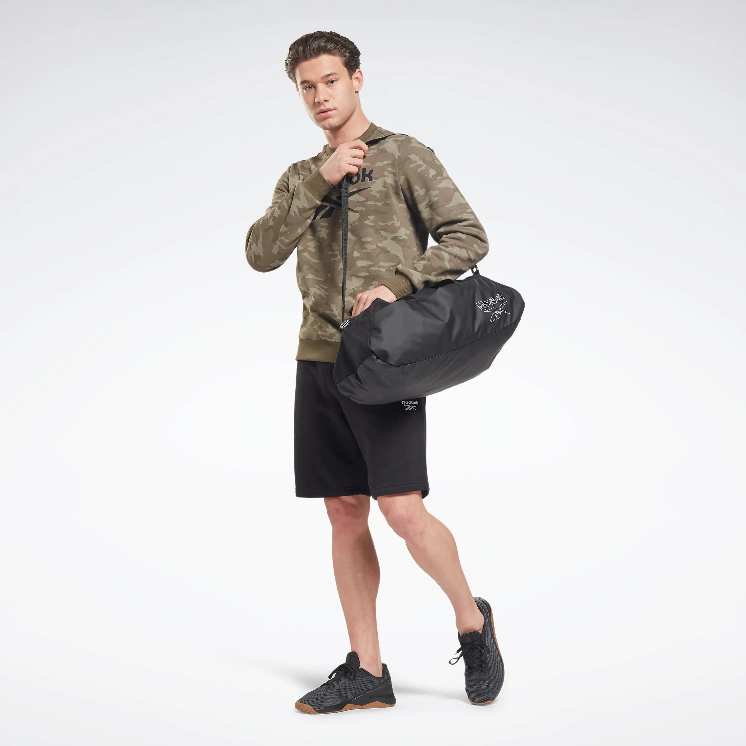 Reebok Apparel Men Reebok Identity Fleece Shorts Black sold by Reebok product image thumbnail 2