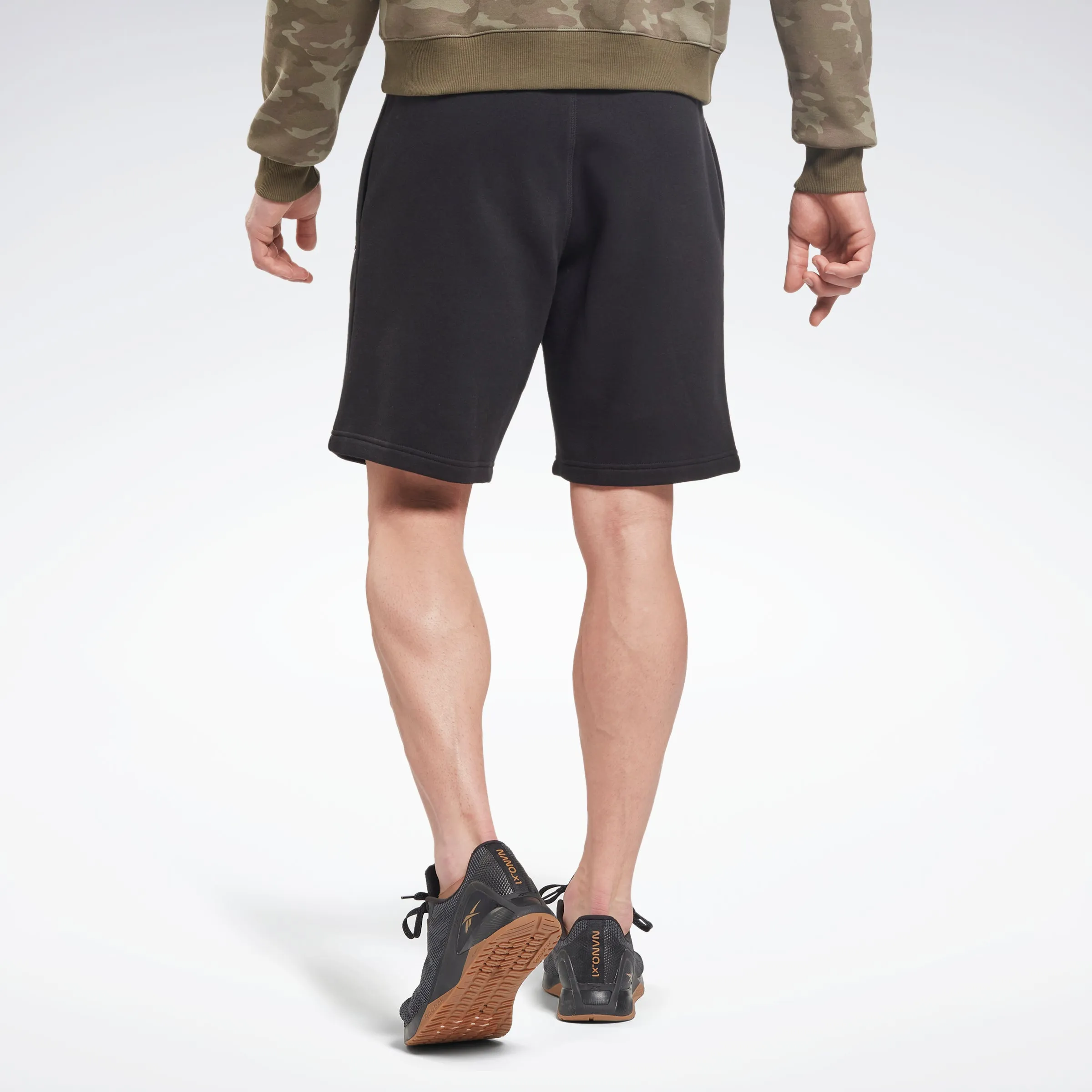 Reebok Apparel Men Reebok Identity Fleece Shorts Black sold by Reebok product image thumbnail 3