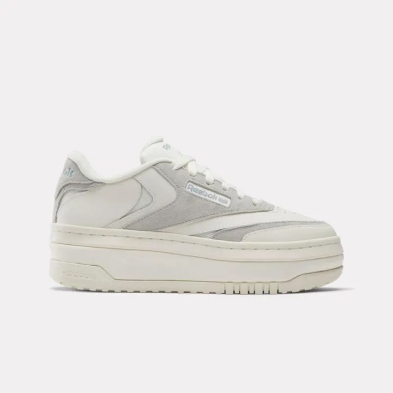 Reebok Footwear Women Club C Extra Shoes CHALK/PUGRY2/VINBLU sold by Reebok