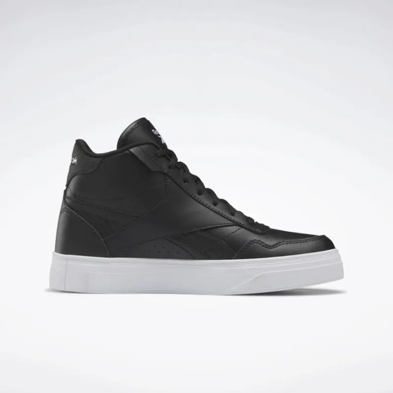 Reebok Footwear Women Reebok Court Advance Bold High Shoes CORE BLK/FTWR WHT/CORE BLK sold by Reebok
