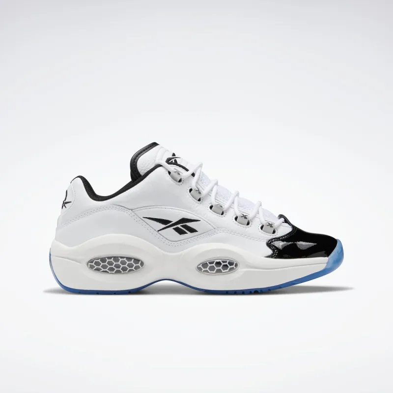Reebok Footwear Men Question Low Shoes Ftwwht/Cblack/Ftwwht sold by Reebok