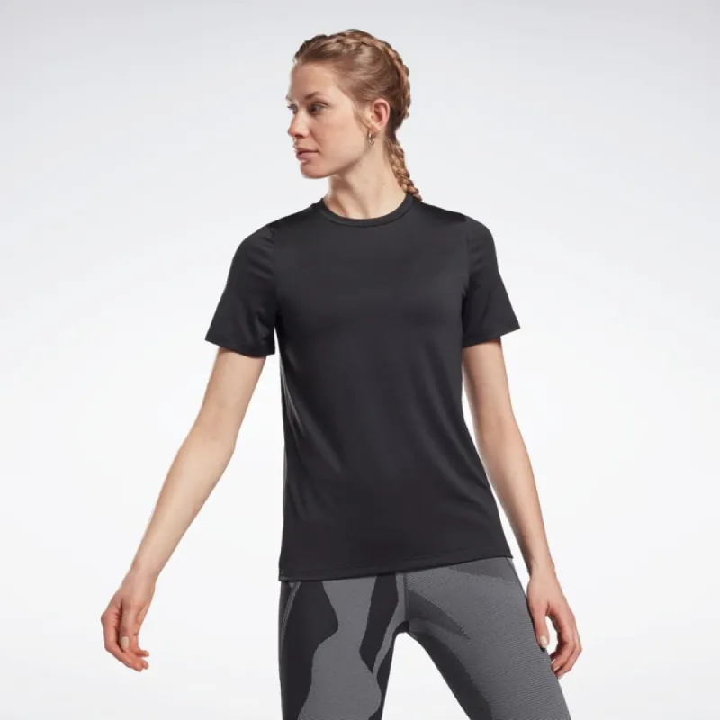 Reebok Apparel Women Workout Ready Speedwick T-Shirt BLACK sold by Reebok