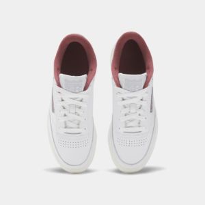 Reebok Footwear Women Club C 85 Women's Shoes FTWR WHT/SEDONA ROSE /COLD GRY sold by Reebok