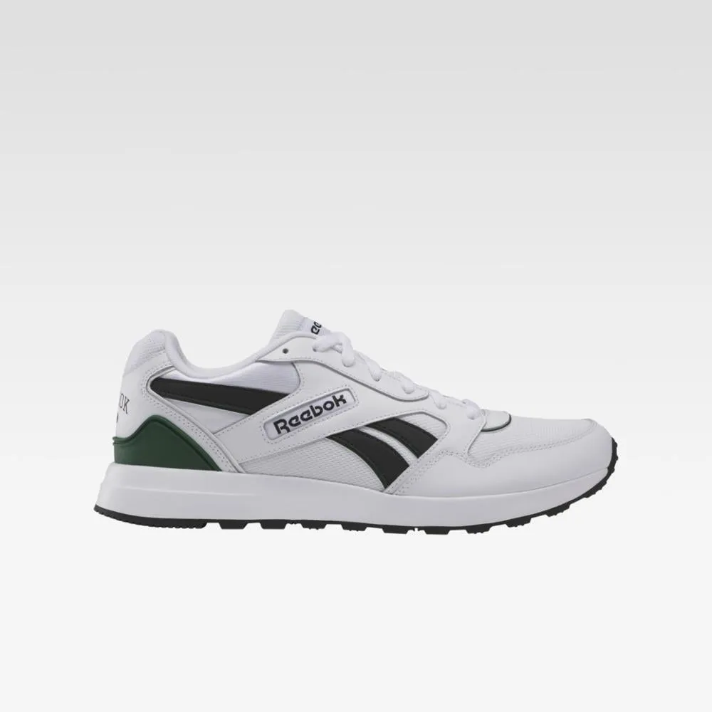 Reebok Footwear Men GL 1000 Shoes FTWWHT/CBLACK/DRKGRN sold by Reebok