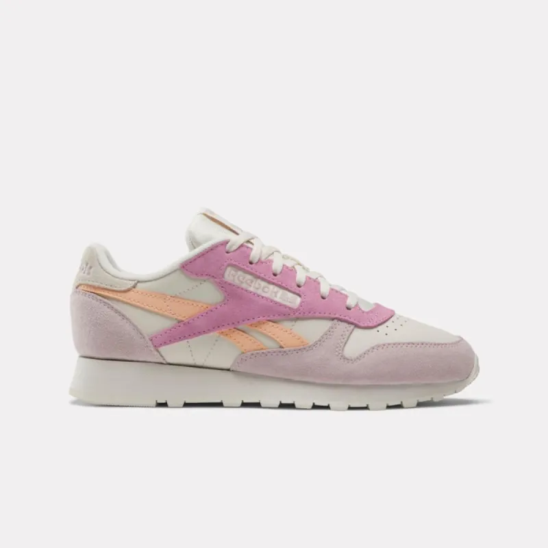 Reebok Footwear Women Classic Leather Shoes BON/PEAGLO/ASHLIL sold by Reebok
