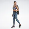 Reebok Apparel Women Lux Speckle Modern Safari Strappy Bra Forgrn sold by Reebok