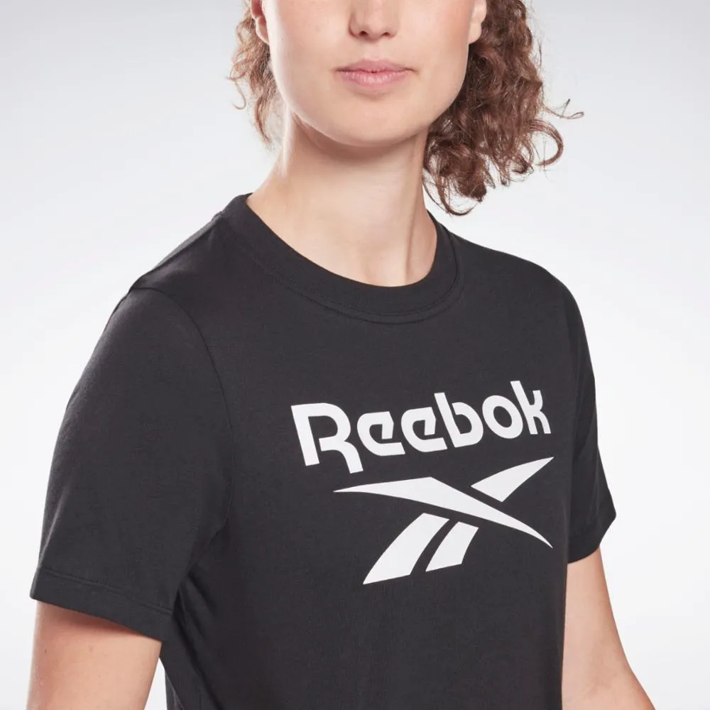 Reebok Apparel Women Reebok Identity T-Shirt BLACK sold by Reebok product image thumbnail 4