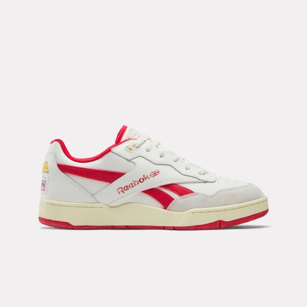 Reebok Footwear Men BB 4000 II Basketball Shoes CHALK/WEATHEREDWHITE/VECTORRED sold by Reebok