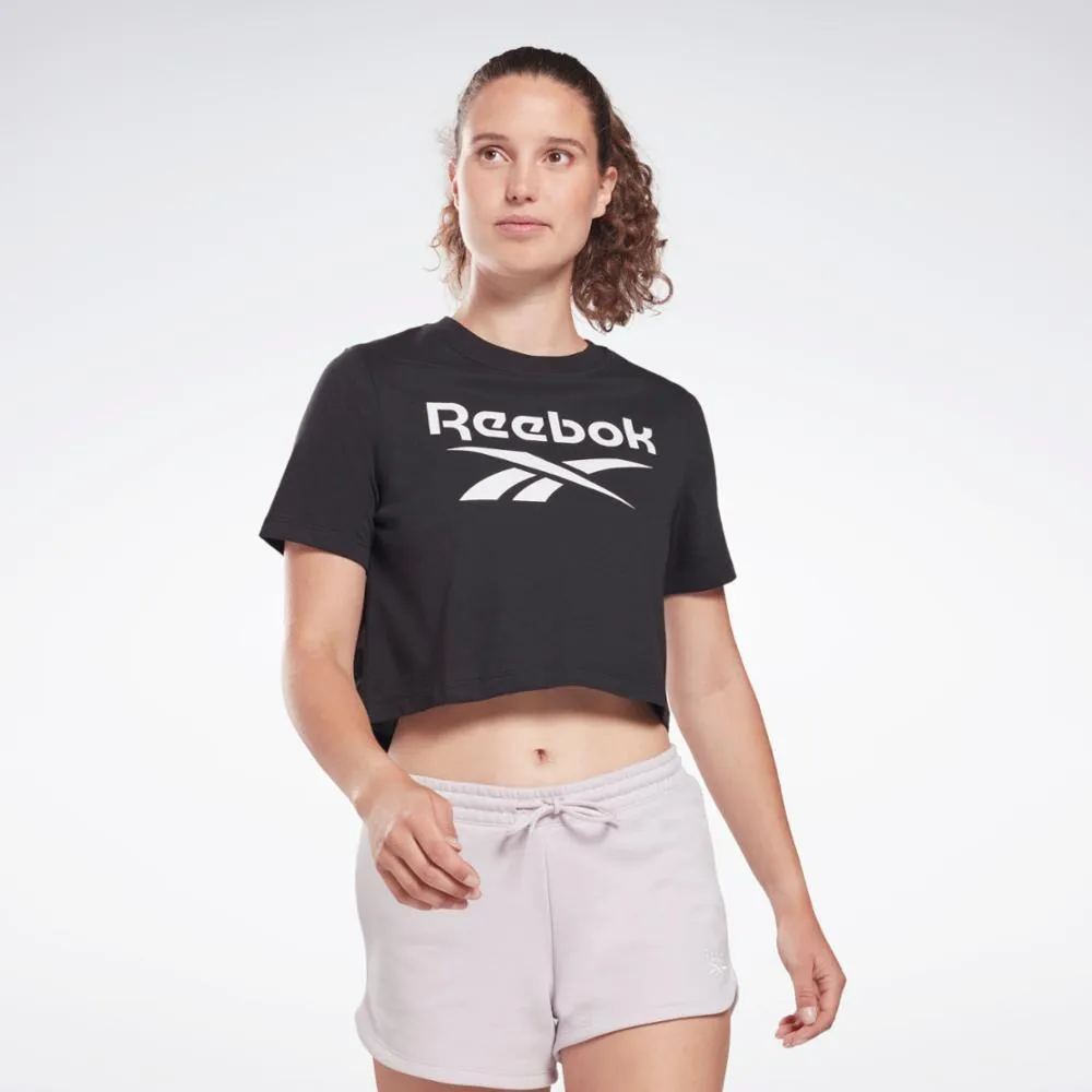 Reebok Apparel Women Reebok Identity T-Shirt BLACK sold by Reebok