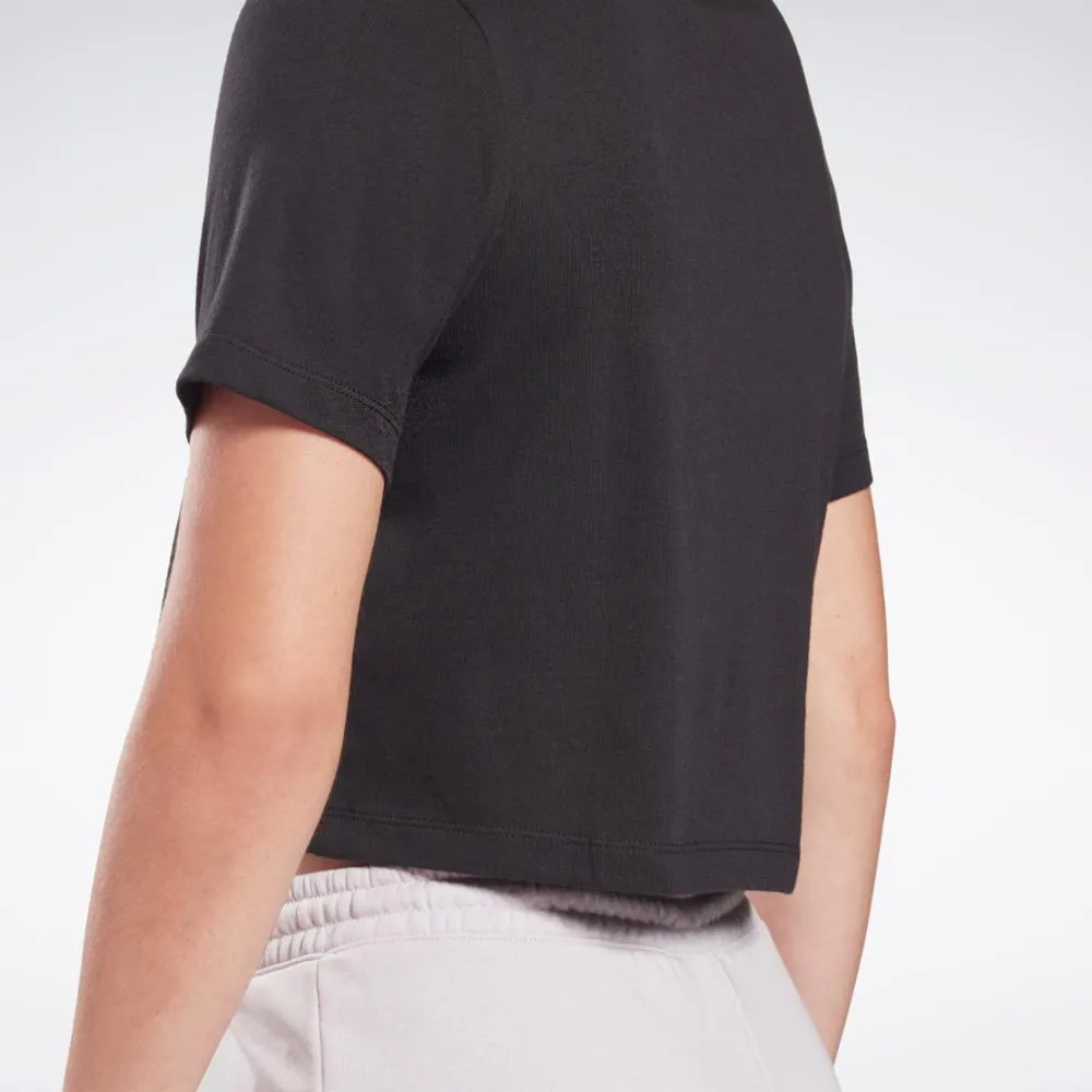 Reebok Apparel Women Reebok Identity T-Shirt BLACK sold by Reebok product image thumbnail 5