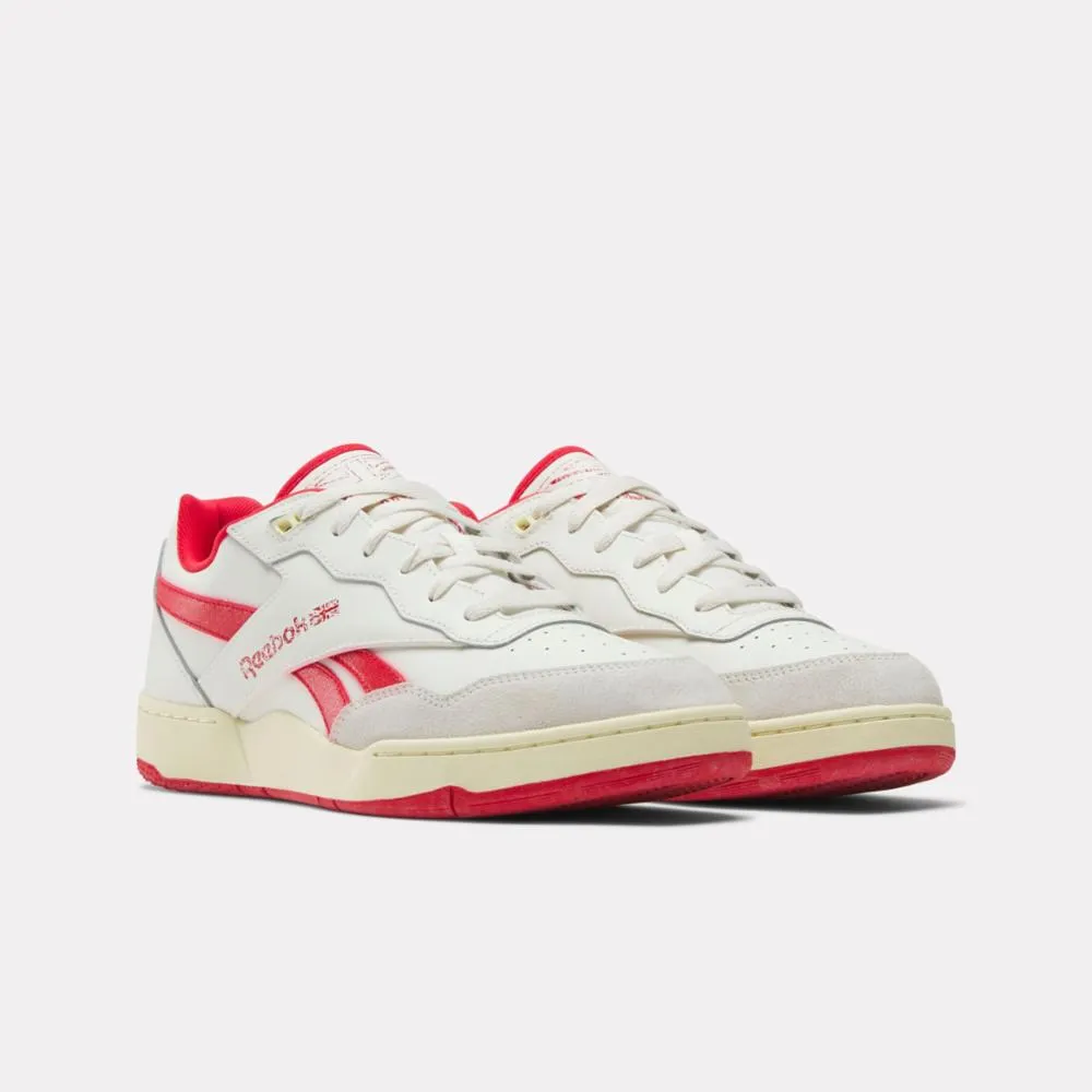 Reebok Footwear Men BB 4000 II Basketball Shoes CHALK/WEATHEREDWHITE/VECTORRED sold by Reebok product image thumbnail 2