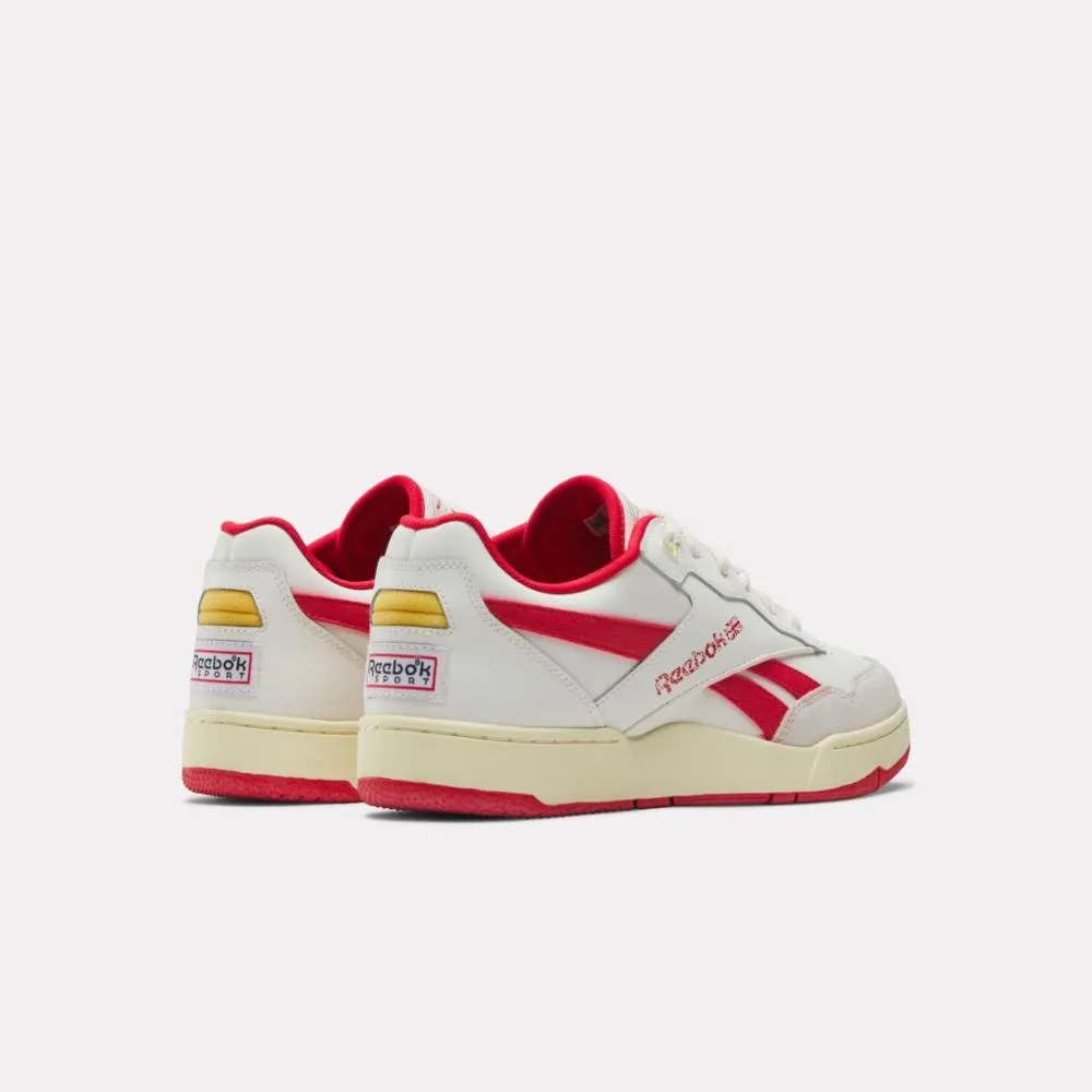 Reebok Footwear Men BB 4000 II Basketball Shoes CHALK/WEATHEREDWHITE/VECTORRED sold by Reebok product image thumbnail 3