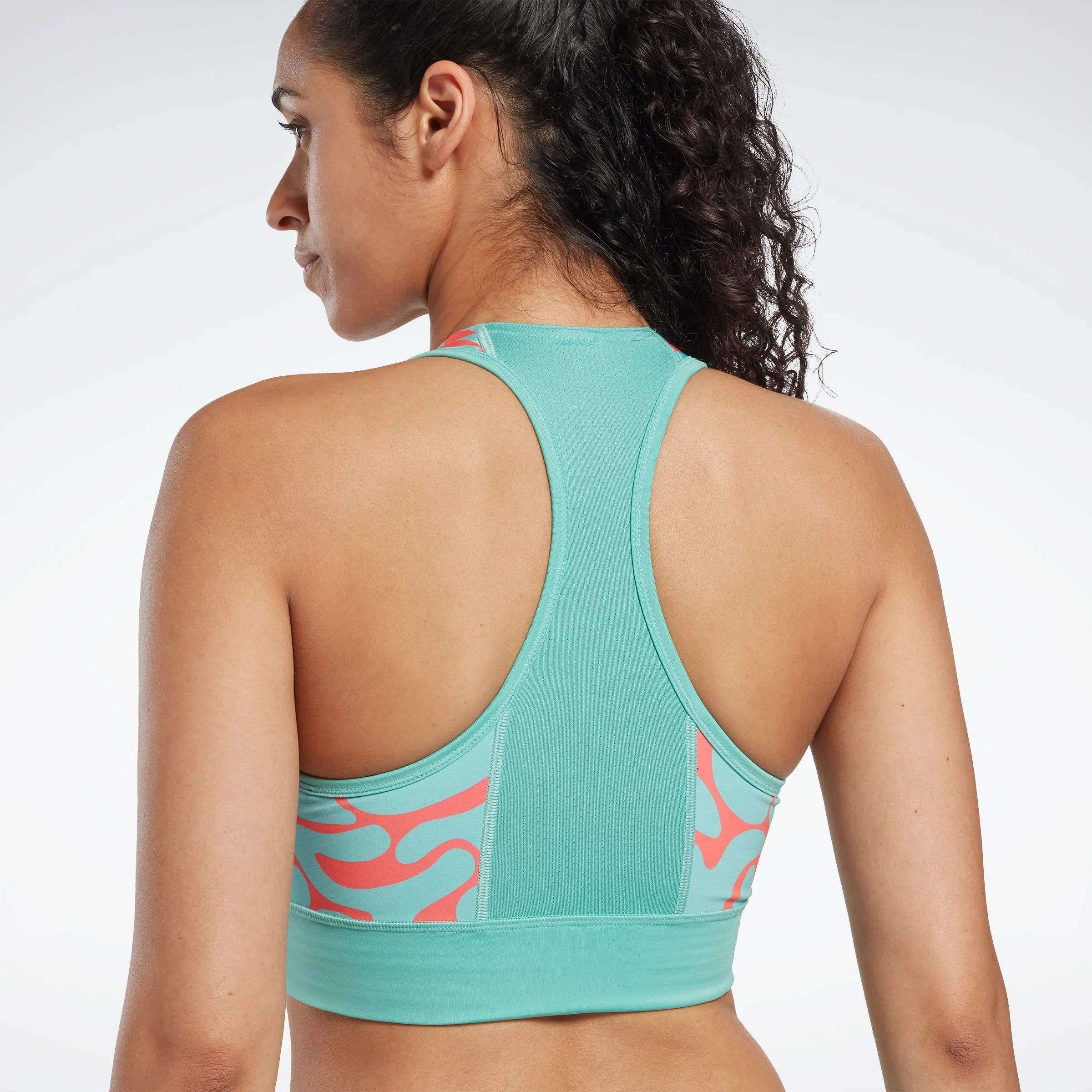 Reebok Apparel Women Running Printed Sports Bra Seclte sold by Reebok product image thumbnail 4