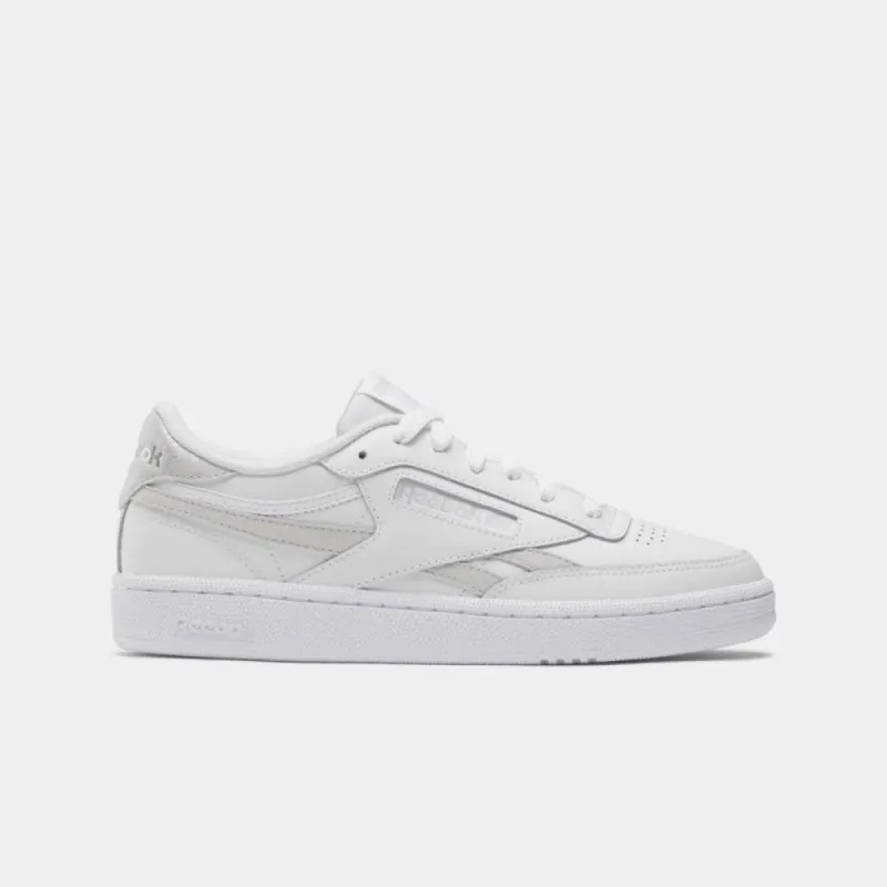 Reebok Footwear Women Club C Revenge Women's Shoes FTWR WHT/STEELY FOG /SILVER ME sold by Reebok